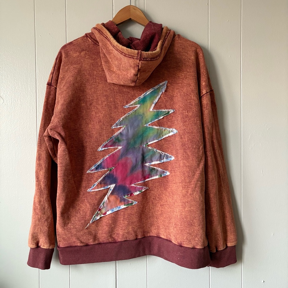 Grateful Dead Upcycled Hoodie